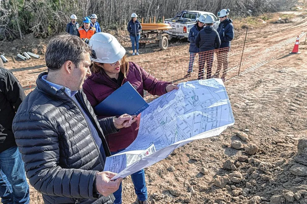 Luque recorrió una nueva obra de gas y ya son 1500 conexiones en la gestión