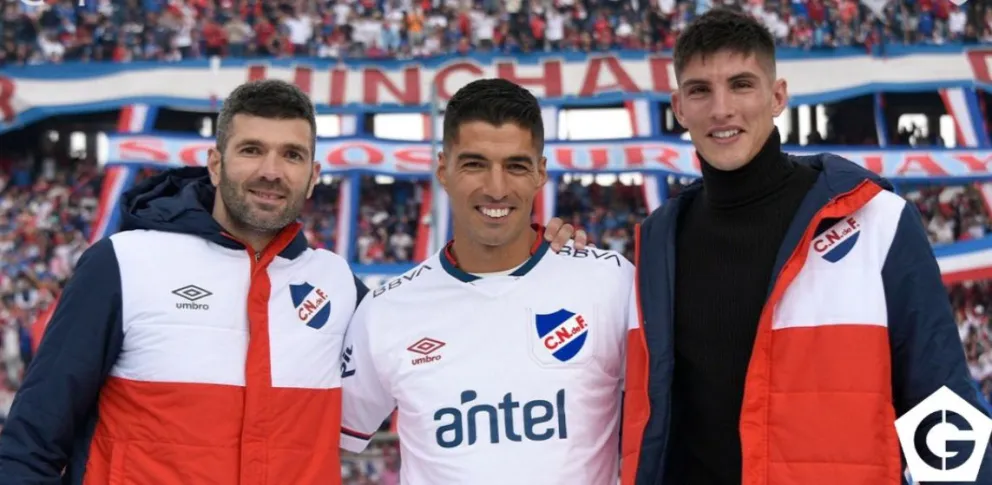 Enorme gesto del Puma Gigliotti con Lucho Suárez