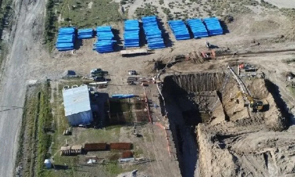 Se encuentra en el tramo final la planta depuradora de líquidos cloacales