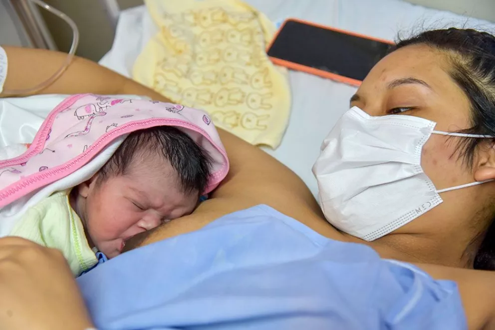 Sigue en alza la tendencia de lactancia materna exclusiva en recién nacidos