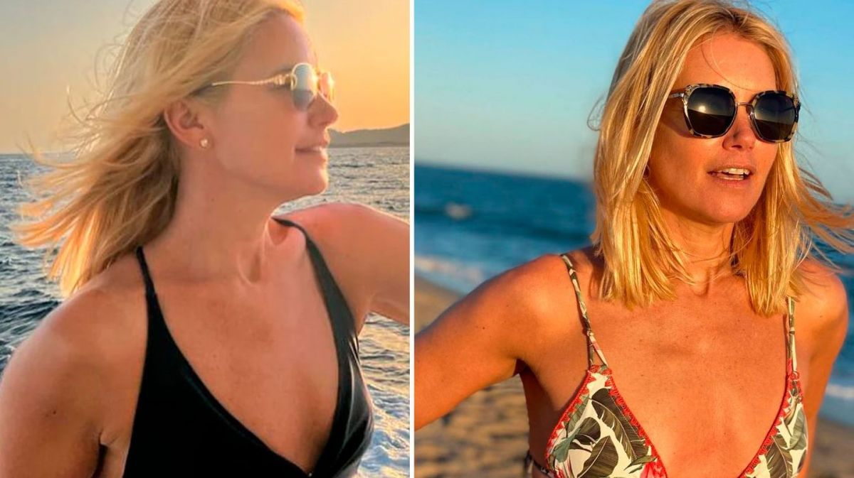 Las fotos de Valeria Mazza en micro-bikini en las playas de Ibiza y sin photoshop
