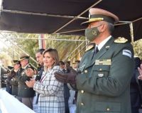 La intendente participó del acto por nuevo aniversario de Gendarmería Nacional 