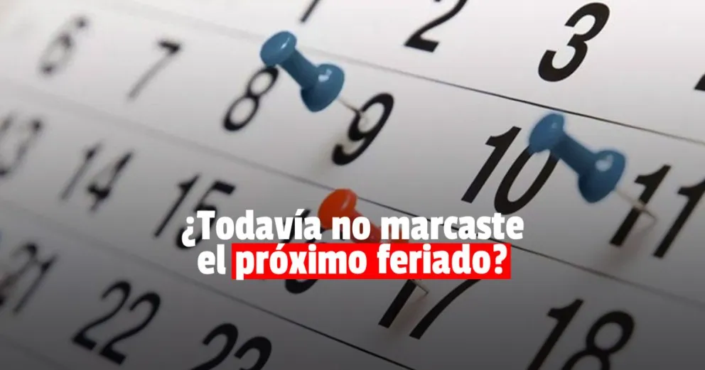 Agosto tendrá feriado y fin de semana largo: ¿cuándo será?