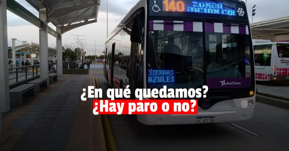 Ahora UTA dice que el paro sigue vigente 