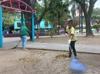 El Municipio intensifica las tareas de embellecimiento e higiene de espacios públicos