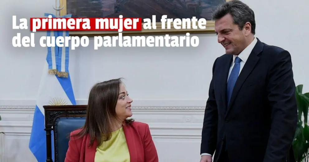 Cecilia Moreau fue designada presidenta de la Cámara de Diputados en reemplazo de Sergio Massa