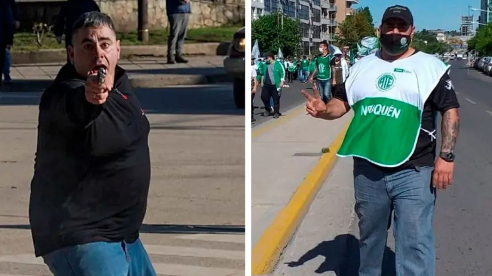 ATE nacional echó al estatal que disparó en pleno centro de San Martín 