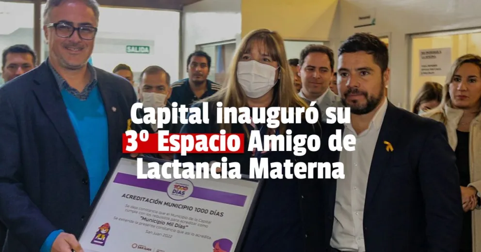 Capital y Salud inauguraron un nuevo Espacio Amigo de Lactancia Materna