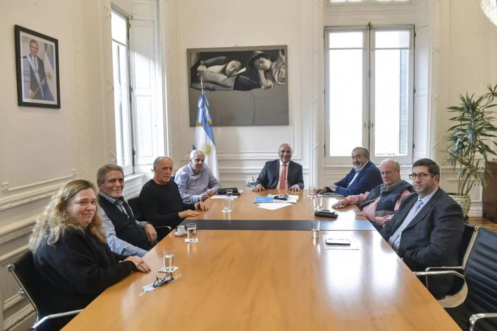 Juan Manzur se reunió con dirigentes de la CGT para discutir sobre "esta nueva etapa" del Gobierno