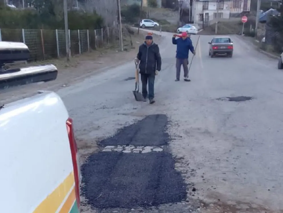 El Municipio avanza con el plan de bacheo