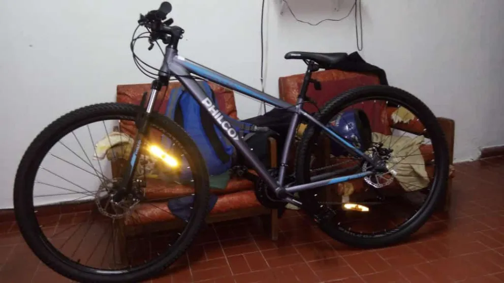Robaron una bici atada en el predio de Protección Ciudadana