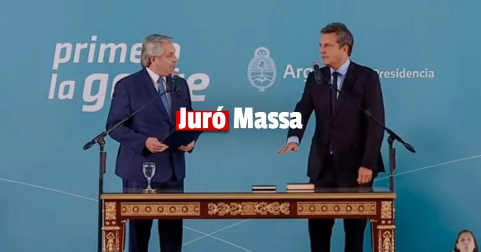 Sergio Massa juró como ministro de Economía y hay expectativa por las medidas que anunciará