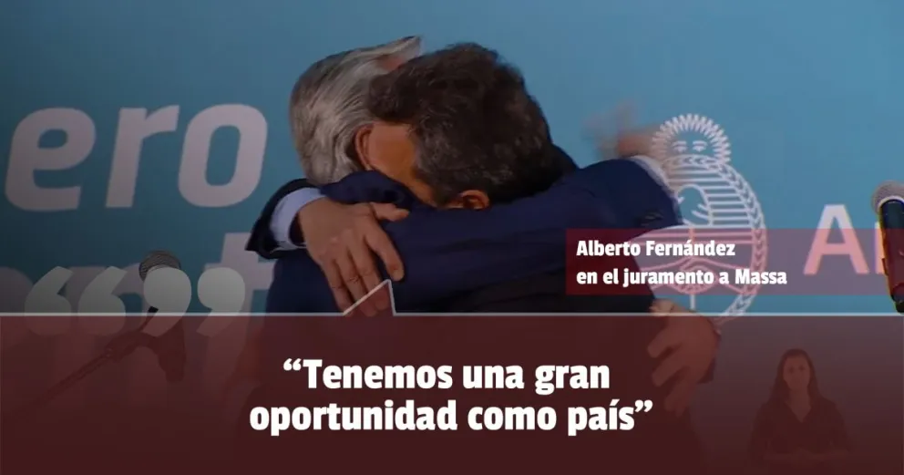 Alberto Fernández, en la jura de Massa: “Voy a seguir trabajando por la unidad del Frente de Todos”