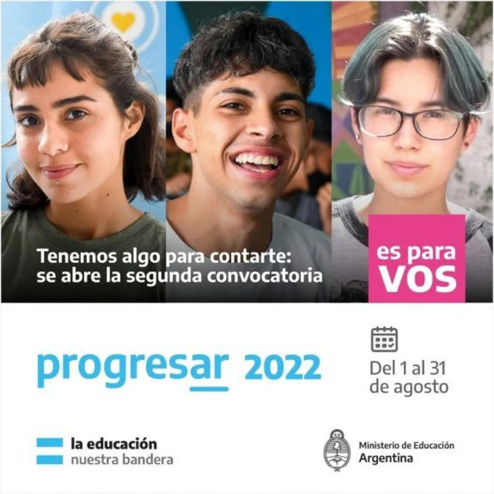 ¡Atención estudiantes!: se encuentra abierta la inscripción a las becas Progresar 2022