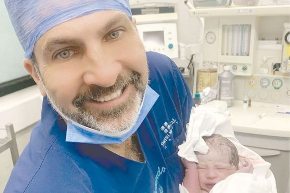 Toti Pasman anunció el nacimiento de  su nuevo hijo