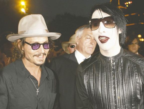 Los mensajes de ‘machos cómplices’ entre Johnny Depp y Marilyn Manson