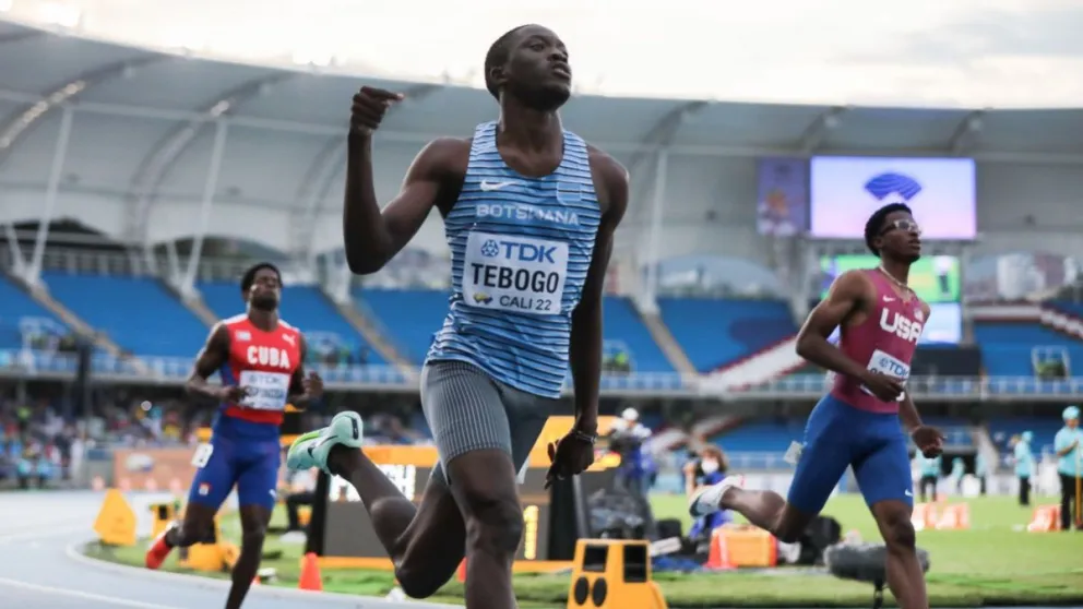 Aseguran que es el nuevo Bolt: Letsile Tebogo marcó un nuevo récord en el atletismo