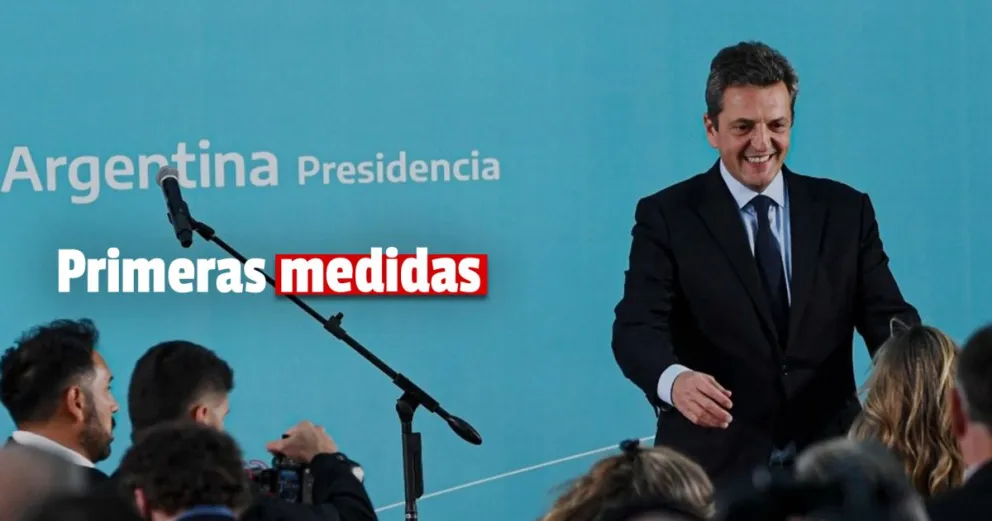 Una por una, las primeras medidas de Sergio Massa