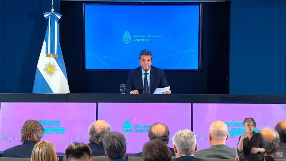 Sergio Massa anunció su plan económico: cuáles serán las primeras medidas