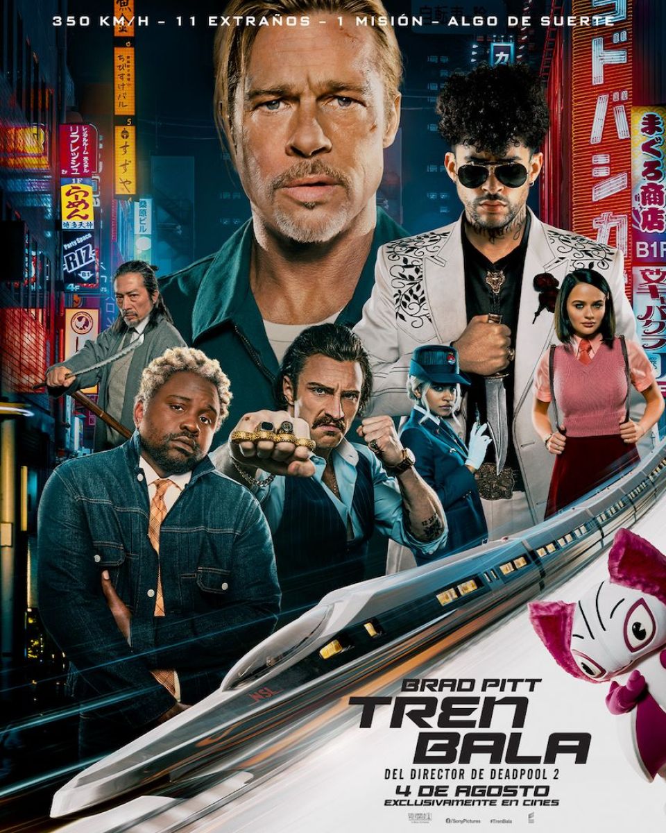Crítica de "Tren bala", entretenimiento vacío y a toda velocidad con Brad Pitt