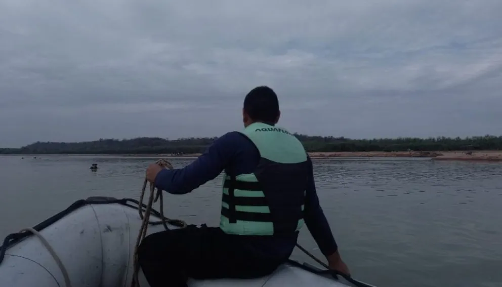 Pescador desaparecido: continúa el rastrillaje por río Bermejo