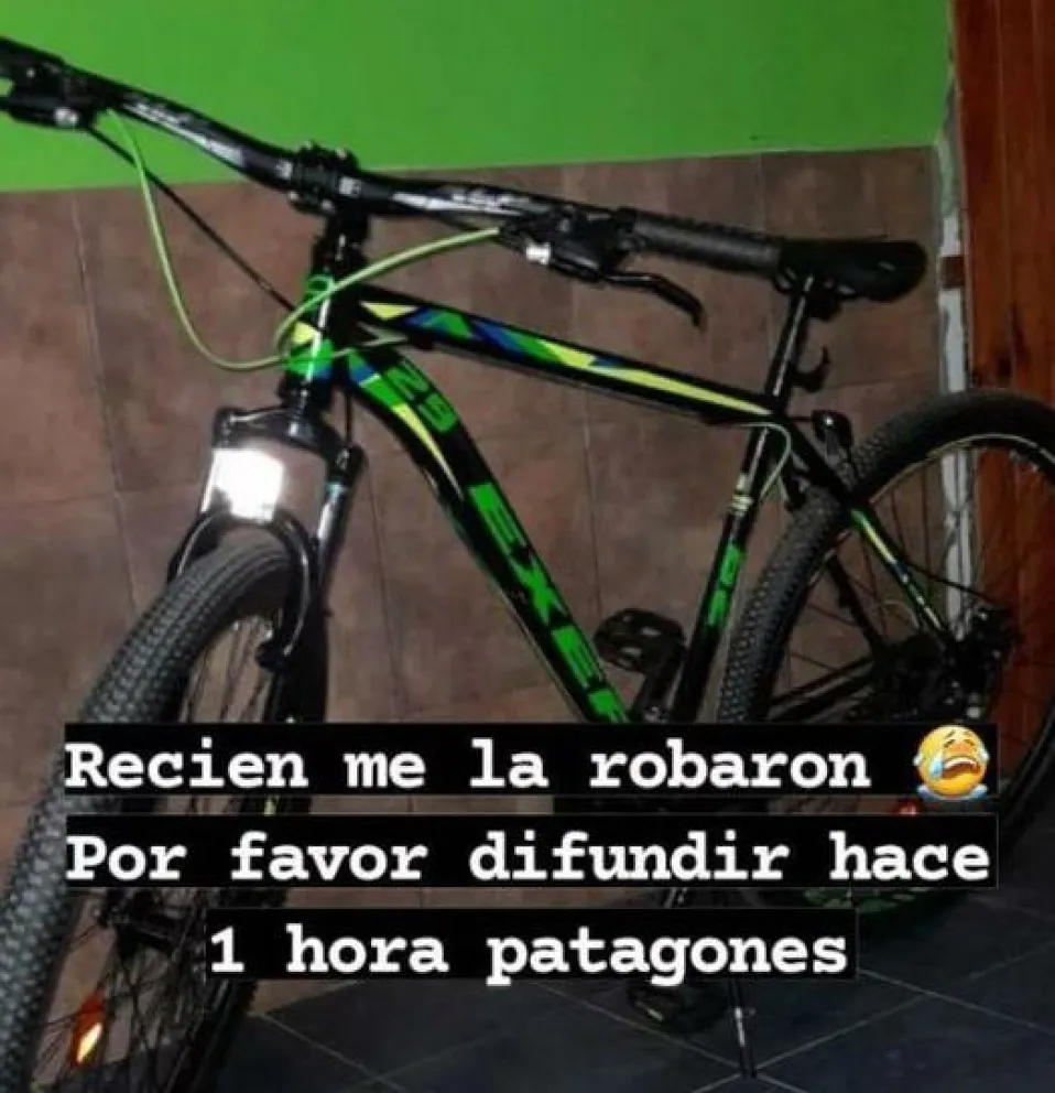A una joven de Patagones le robaron la bici luego de amenazarla con un cuchillo 