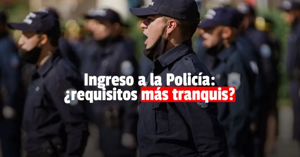 Analizan cambios en el ingreso a la Policía