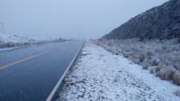 Cerraron el camino a las Altas Cumbres por presencia de neblina, hielo y nieve en la ruta