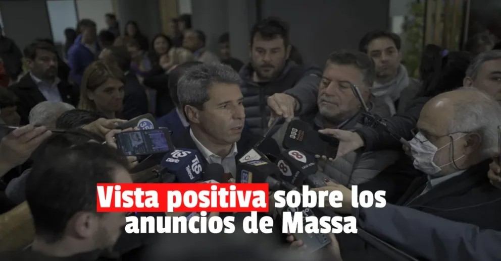 El gobernador dijo que es bueno que se hable de minería a nivel nacional 