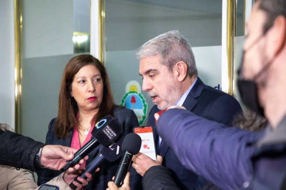 Arabela Carreras se reunió con Aníbal Fernández por Villa Mascardi