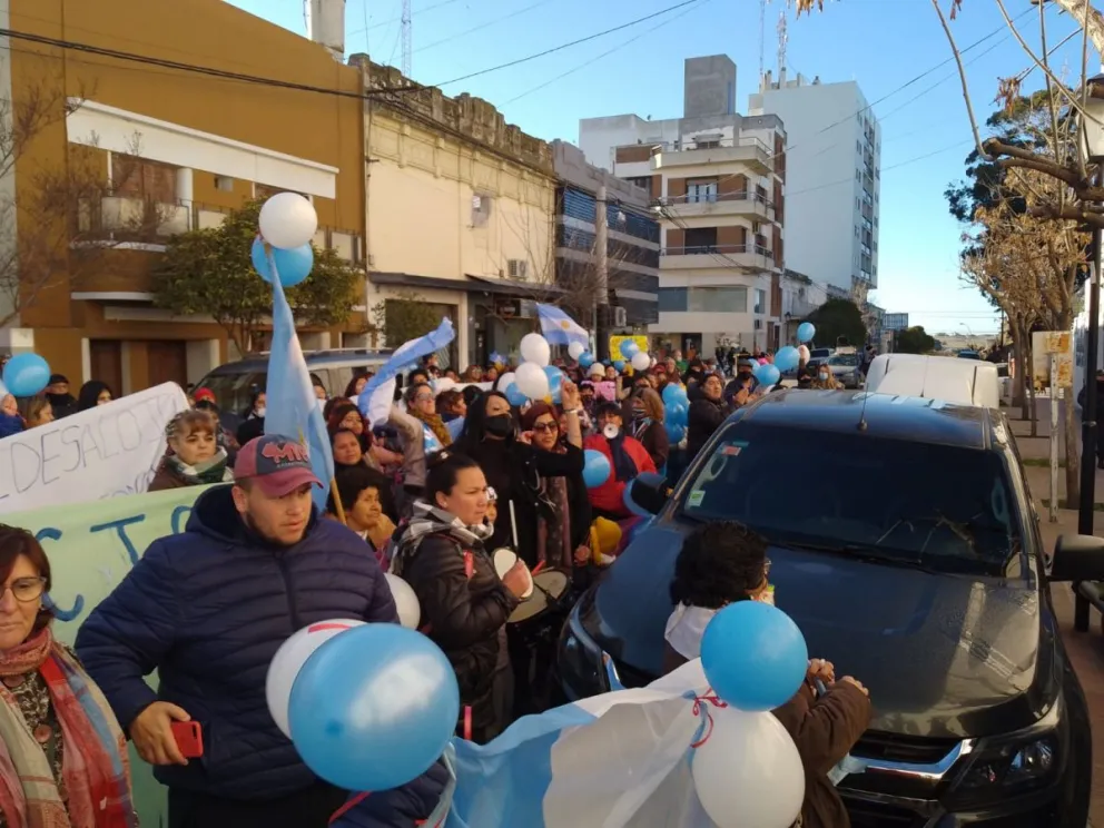 Luego de la manifestación los feriantes serán recibidos el lunes por los concejales