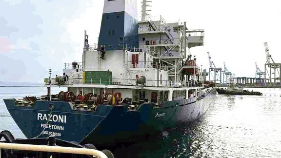 Otros tres buques cargados con granos salen de Ucrania