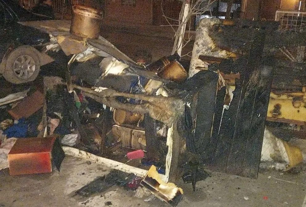 Cadena solidaria por el incendio del barrio Lavalle