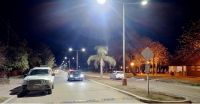 Siguen las mejoras en el alumbrado público de la ciudad de Pinto