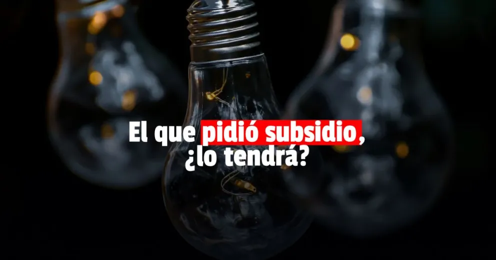 El 80% de los que solicitaron subsidio a la luz, lo tendrá