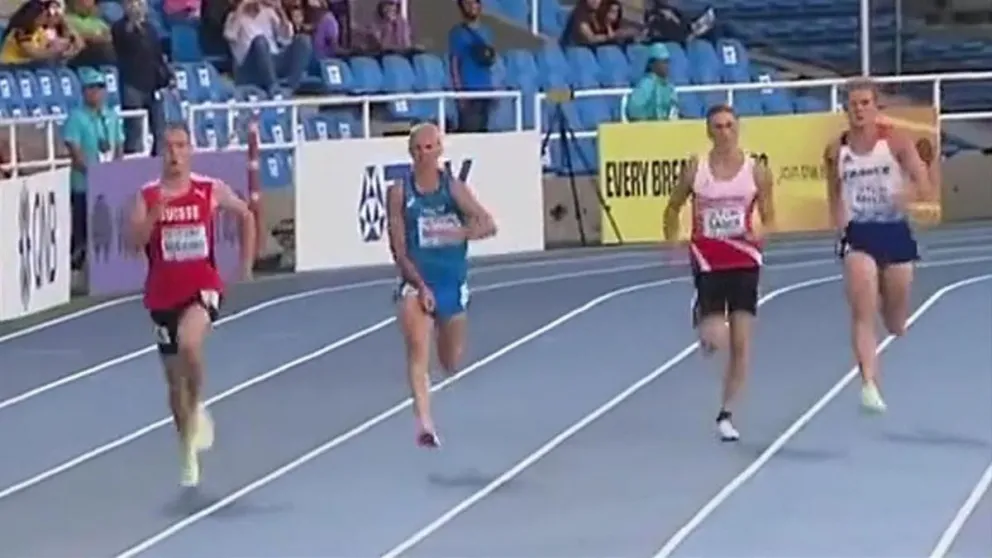 Video: Salió último en el Mundial Sub 20 de atletismo porque se le escapó el pene
