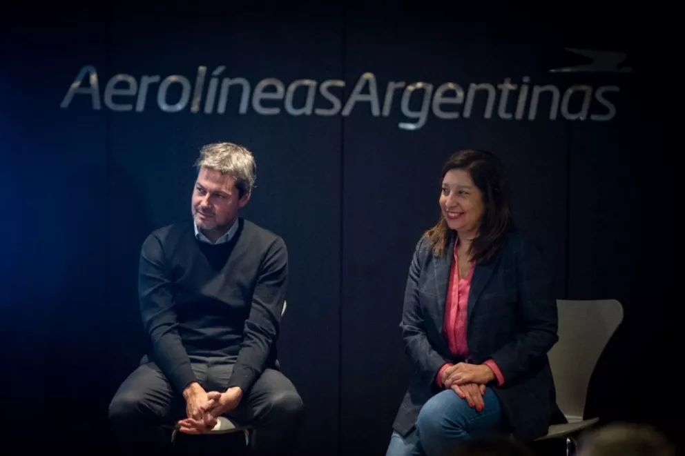 Aerolíneas confirmó la continuidad de los vuelos entre San Pablo y Bariloche.