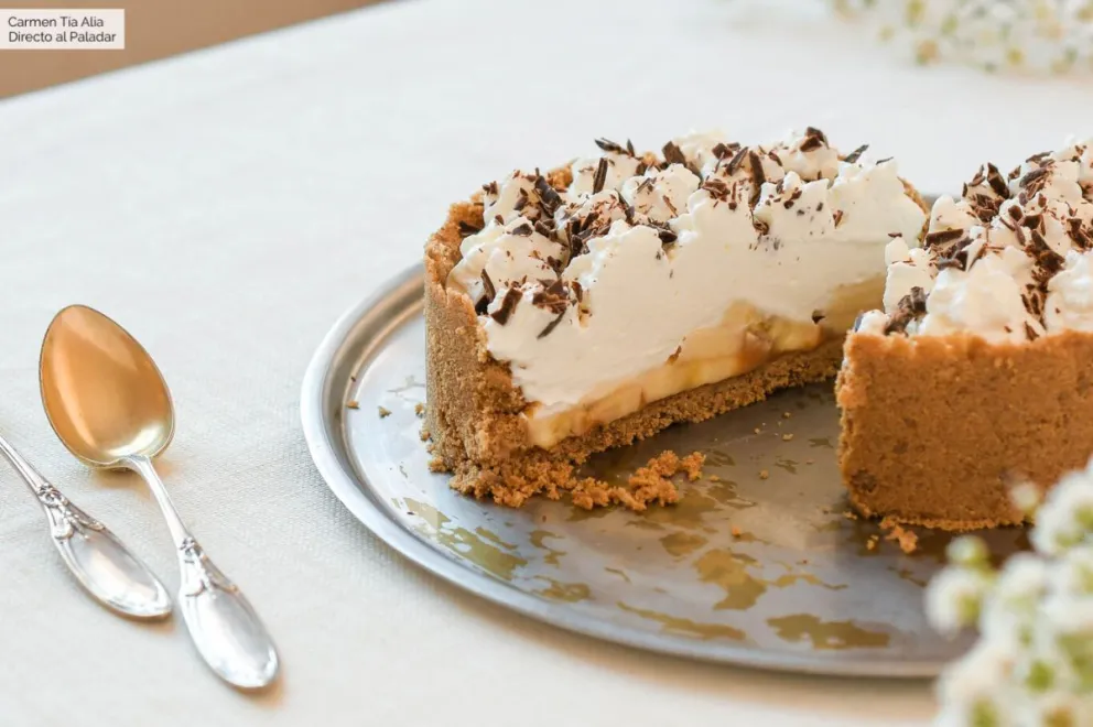 Aprende a hacer un tradicional postre: torta banoffee en 3 pasos