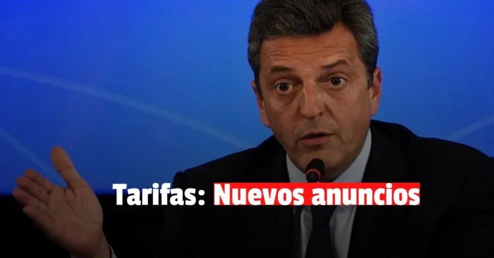 Massa anunciará un nuevo esquema tarifario el próximo martes