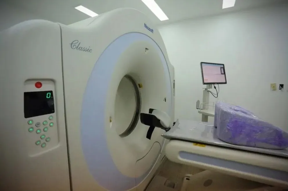 Volvió a funcionar el tomógrafo del hospital Zatti