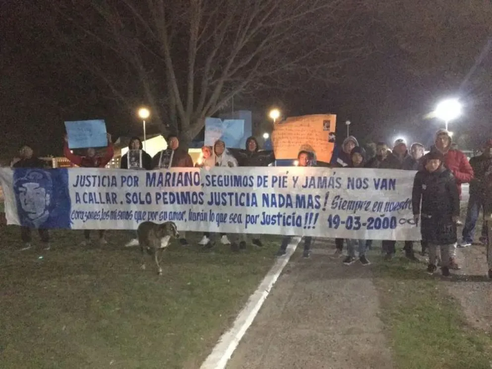 Dolor y bronca en la nueva marcha pidiendo justicia por Mariano Francisco