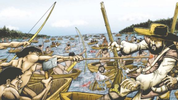 Relato de la Batalla naval de Mbororé