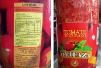 Alerta por la comercialización de tomate triturado ilegal