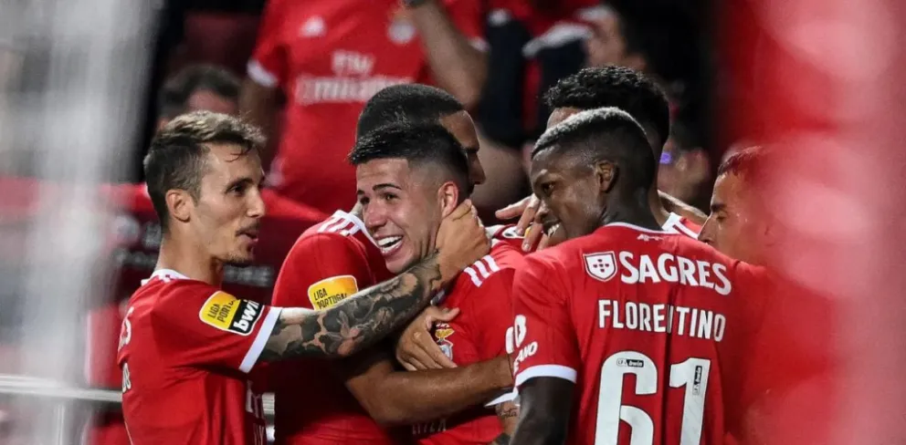 Enzo Fernández es cosa seria: otro golazo del ex River para el Benfica
