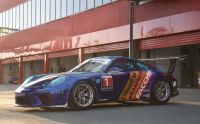 Los autos del Porsche Cup Brasil piden pista en el autódromo de Las Termas