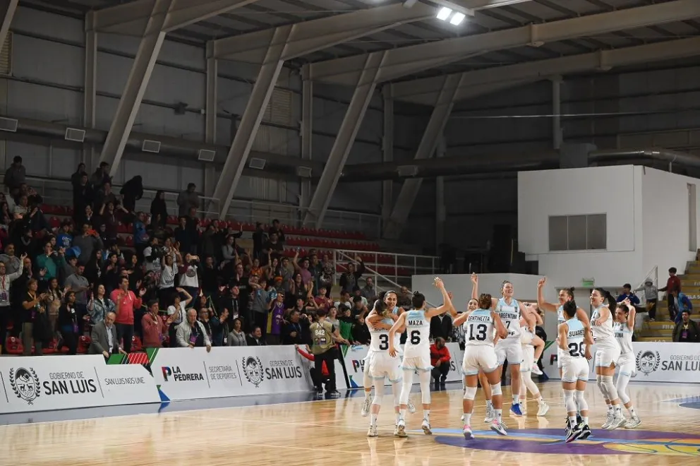Argentina y Brasil jugarán la final del Sudamericano de Básquet Femenino