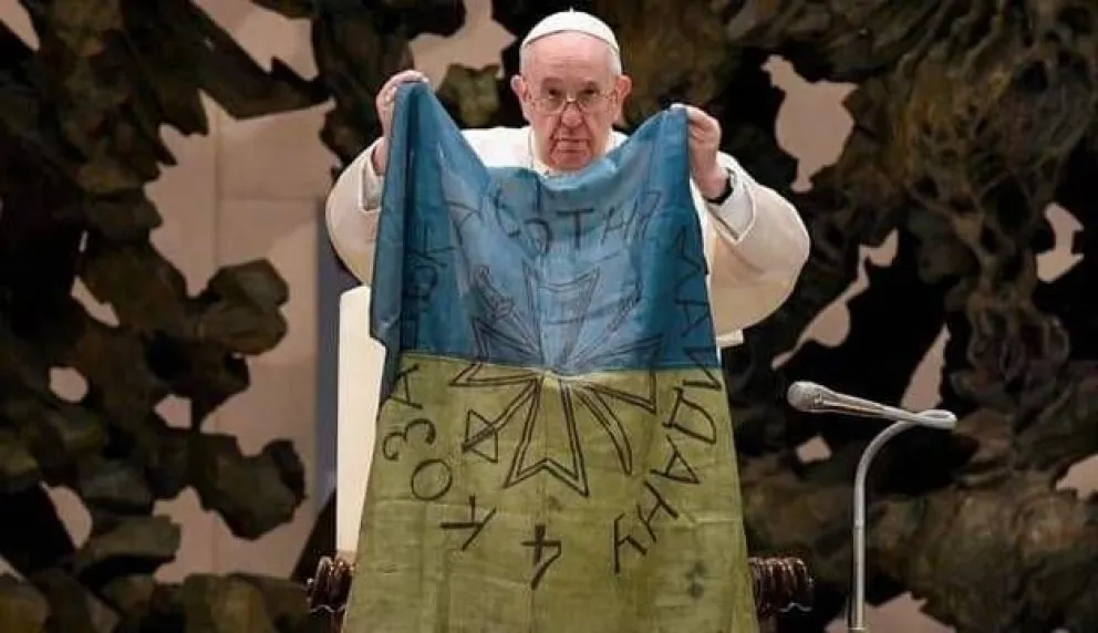 ¿El Papa Francisco visitará Kiev?: "Ucrania estará feliz de saludarlo"