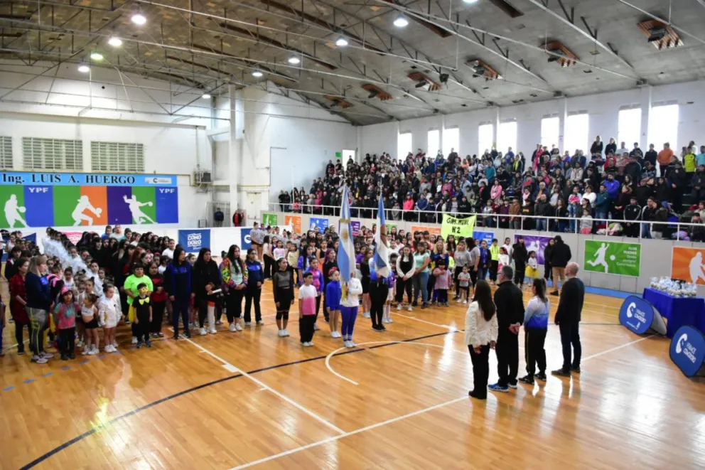 Se desarrolló el primer encuentro de gimnasia Aeróbica y Ritmos
