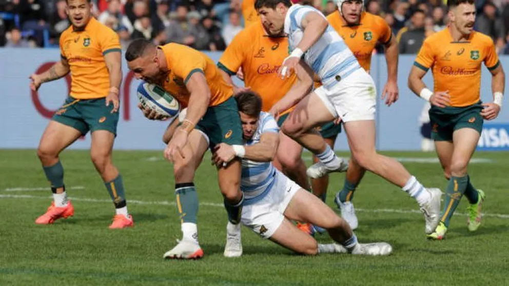 Rugby Championship: En su debut Los Pumas cayeron frente a los Wallabies 