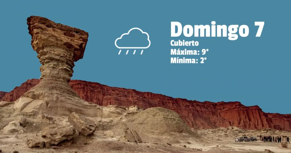 Domingo frío y lluvioso en la provincia